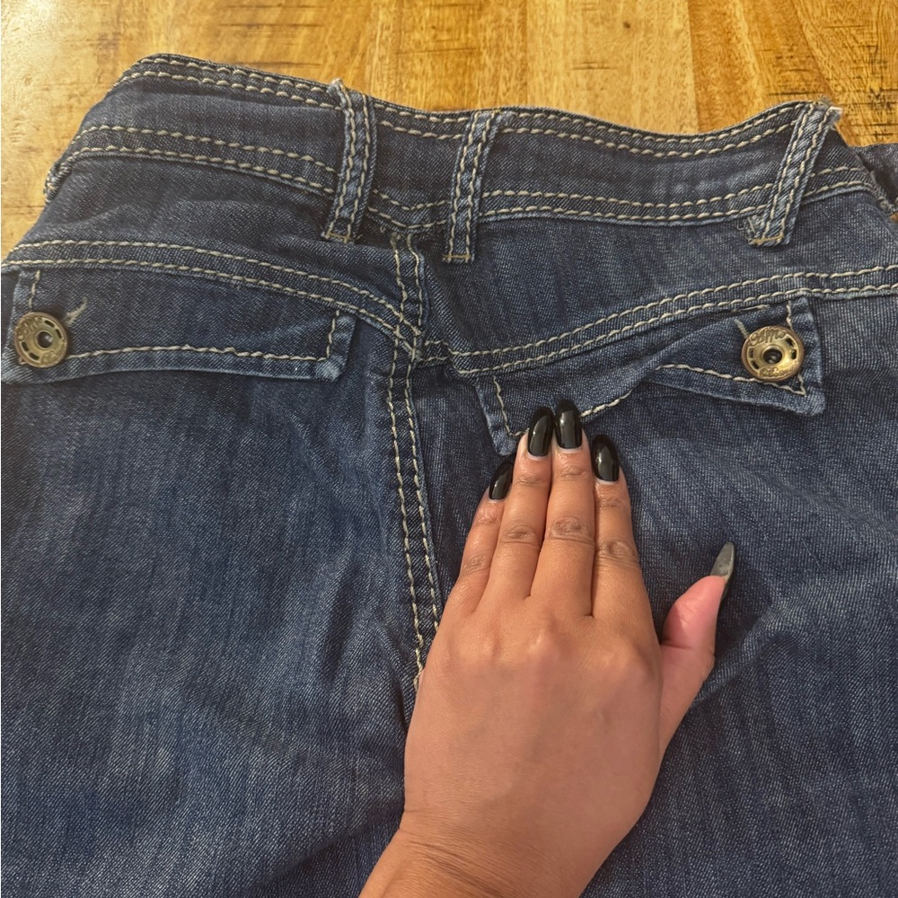 Dark Blue Women's Jeans - Picture 8 of 10
